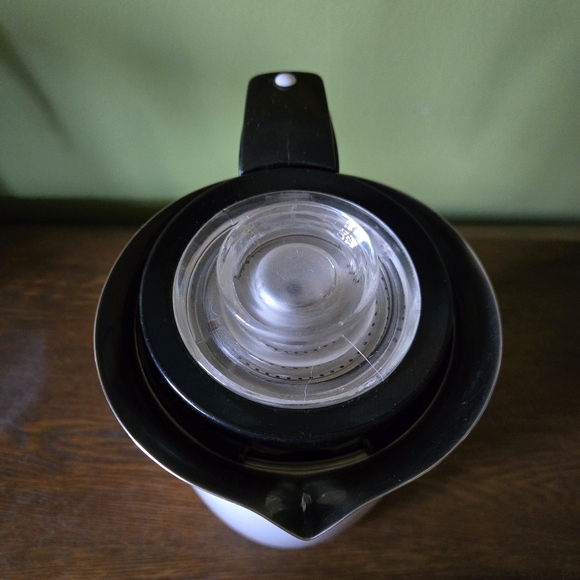 Vintage Corningware 10 Cup Blue Cornflower Percolater Coffee Pot Carafe - Picture 5 of 16